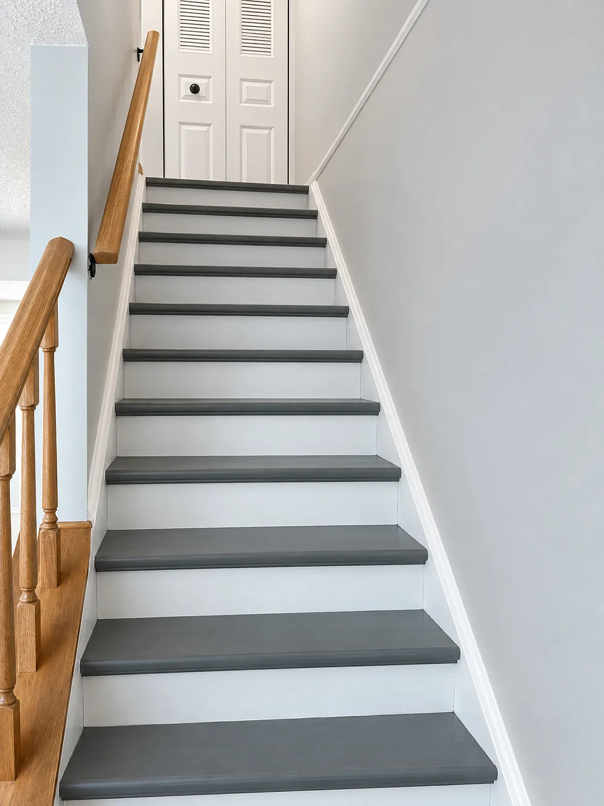 Staircase leading to the second floor